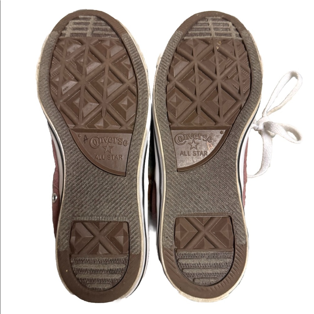 Converse Red Burgundy Classic Shoes